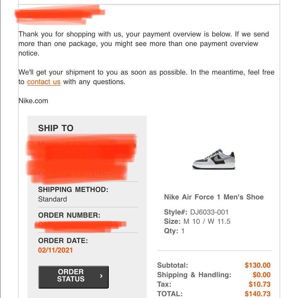 Nike Air Force 1 Silver Snake - New With Box - Picture 6 of 16